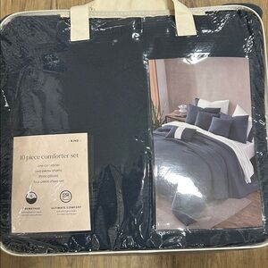 Rowan Lane Blue 10pc Comforter Set